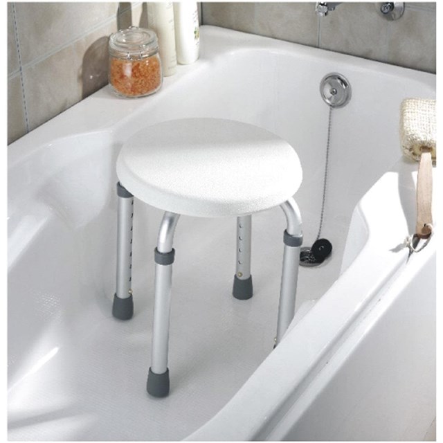 Banqueta de baño redonda