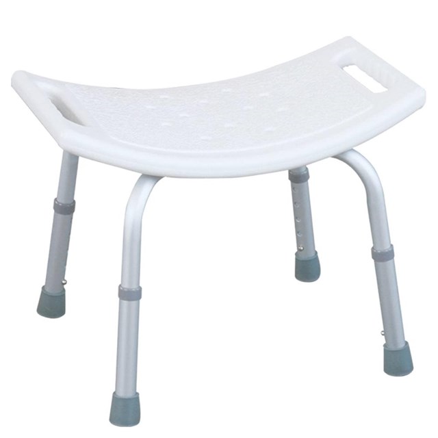 Banqueta de baño regulable en altura