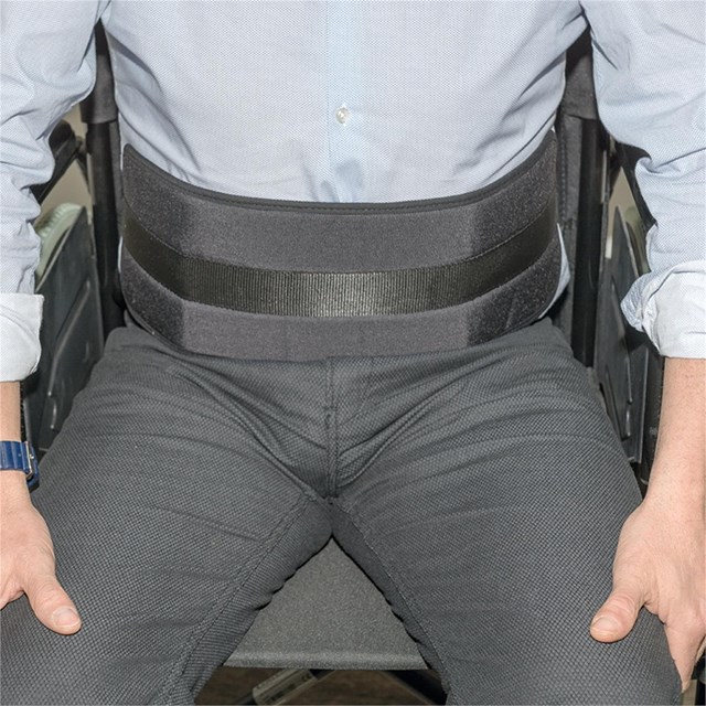 Cinturón para silla de ruedas
